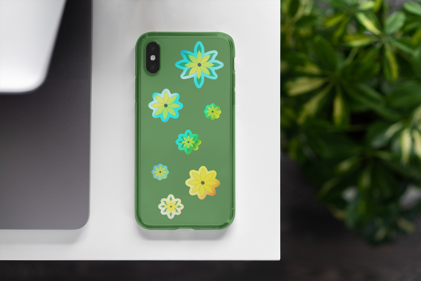 Vines in Bloom Sticker Sheet, 1pc