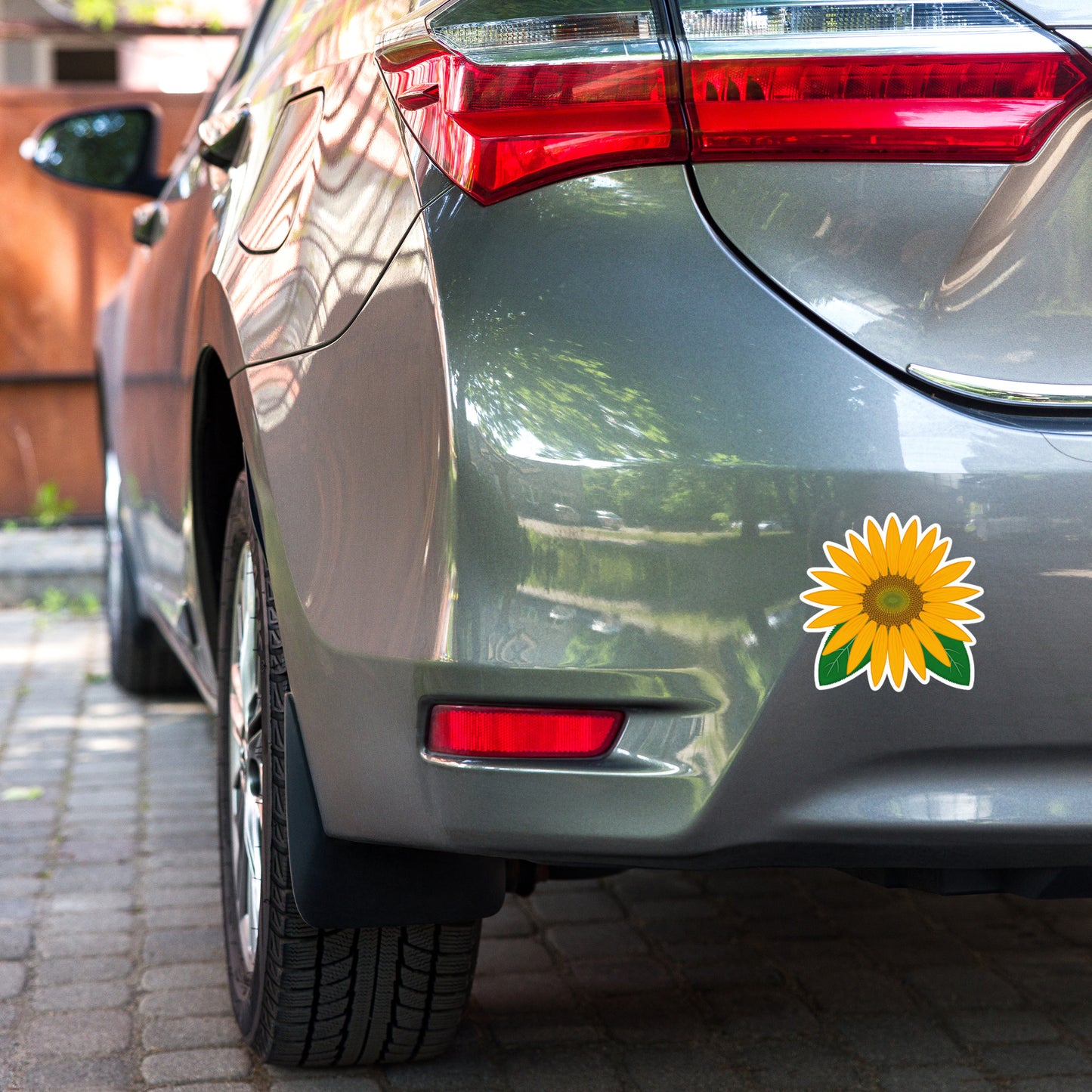 Sunflower Kiss-Cut Sticker