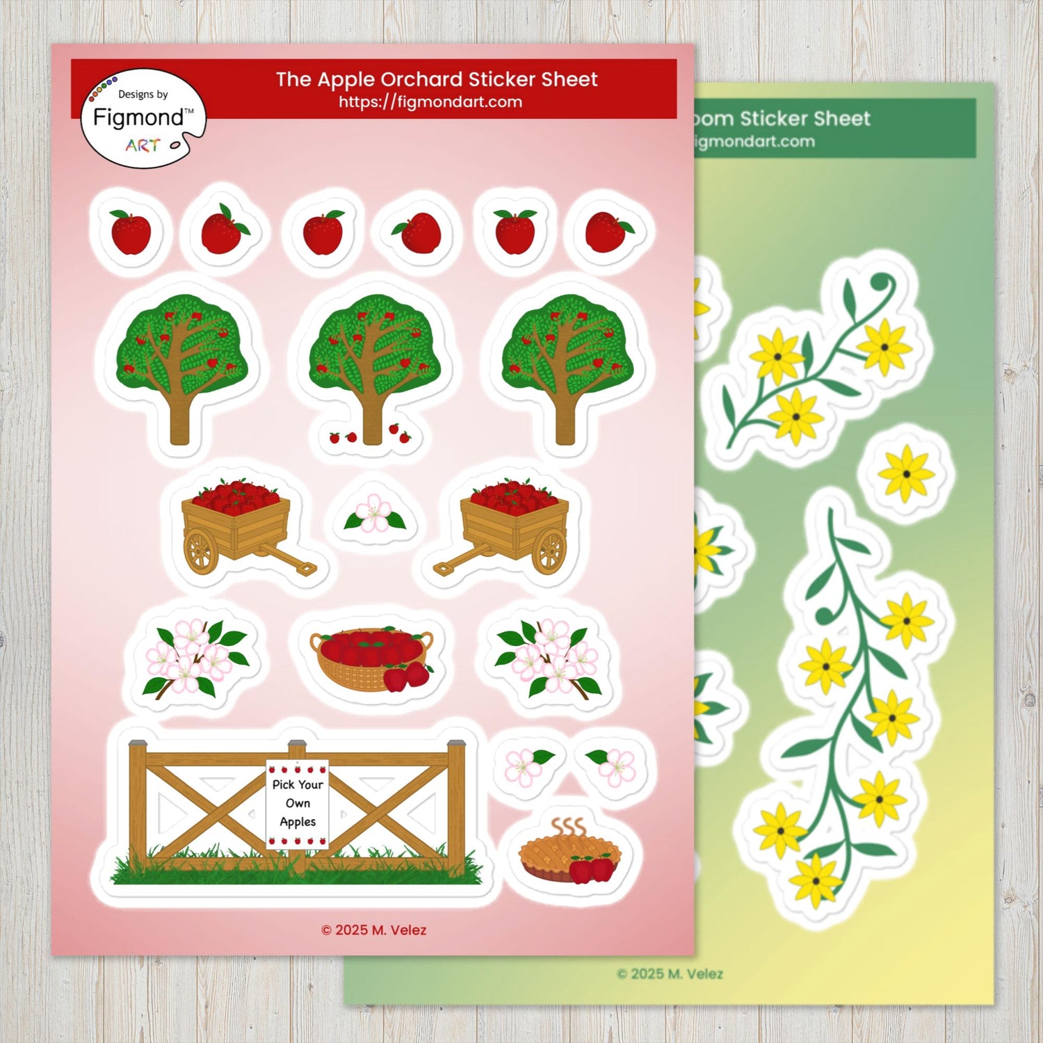 Theme Sticker Sheets
