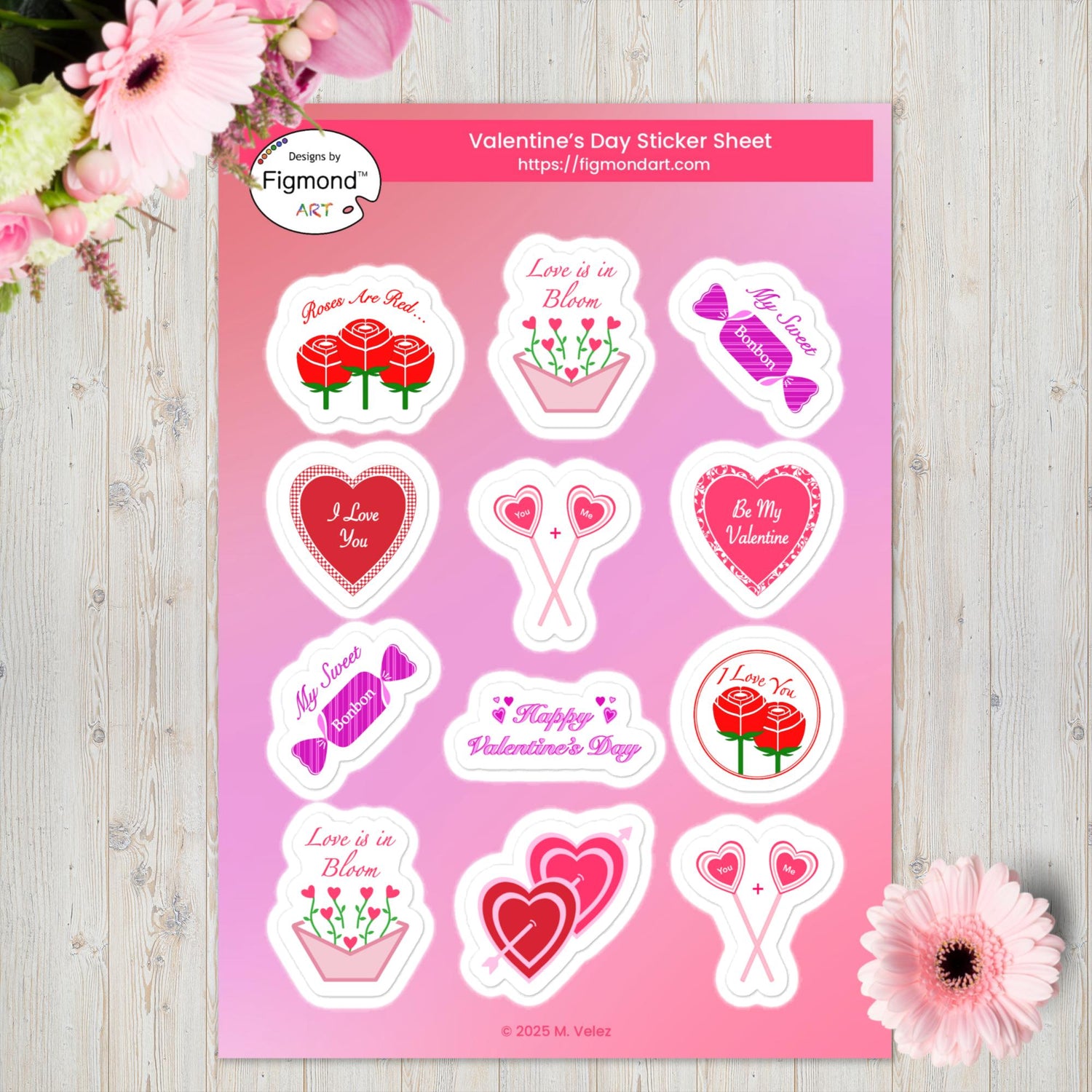 Holiday Sticker Sheets