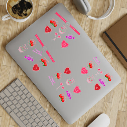 Valentine’s Day Sticker Sheet Bundle, 5pcs