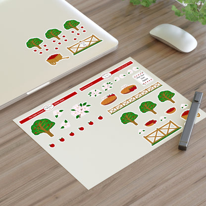 The Apple Orchard Sticker Sheet, 1pc