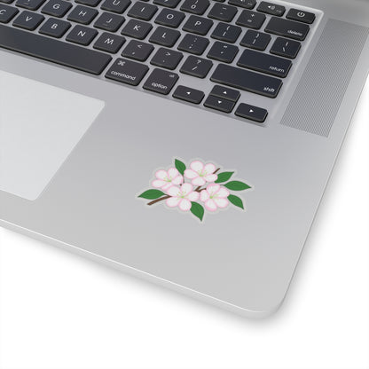Apple Blooms Kiss-Cut Sticker