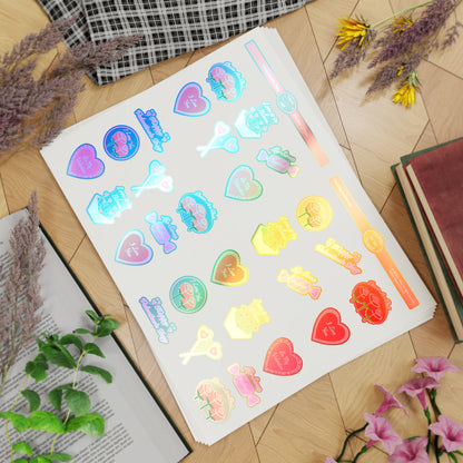 Valentine’s Day Sticker Sheet Bundle, 5pcs