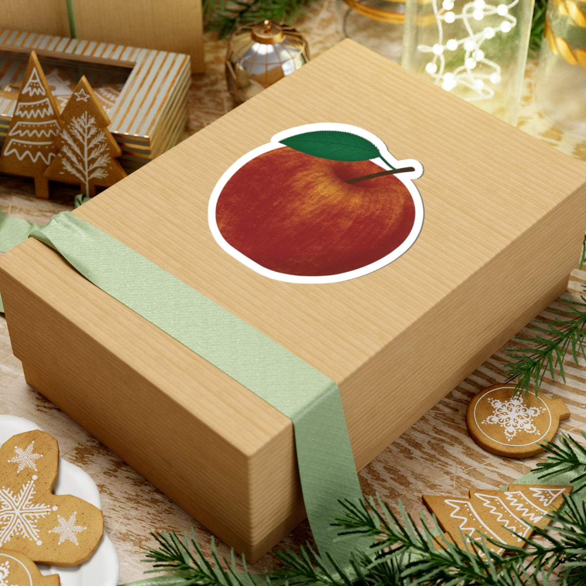 Gala Apple Kiss-Cut Sticker