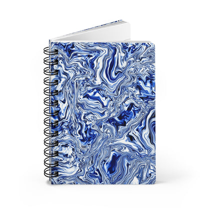 Blue Marble Spiral-Bound Notebook, 5 x 7 Inches
