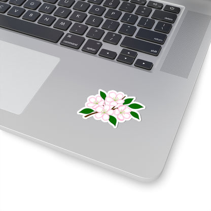 Apple Blooms Kiss-Cut Sticker