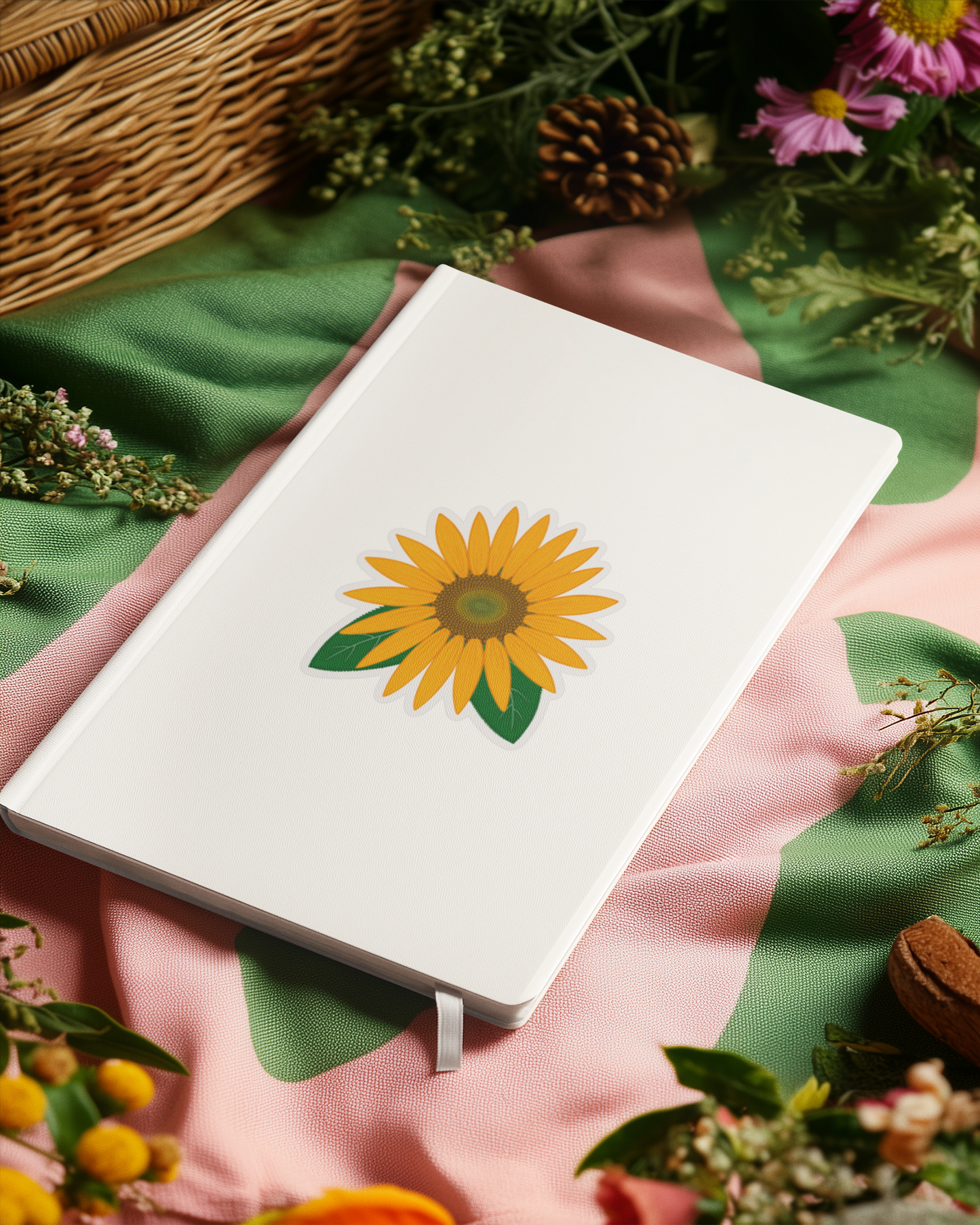 Sunflower Sticker Sheet, 1pc