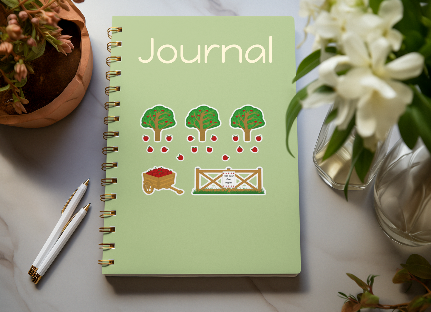 The Apple Orchard Sticker Sheet, 1pc