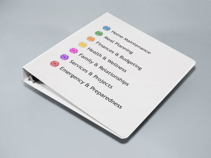 Color Swirl Labels Sticker Sheet, 1pc