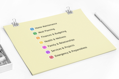 Color Swirl Labels Sticker Sheet Bundle, 5pcs