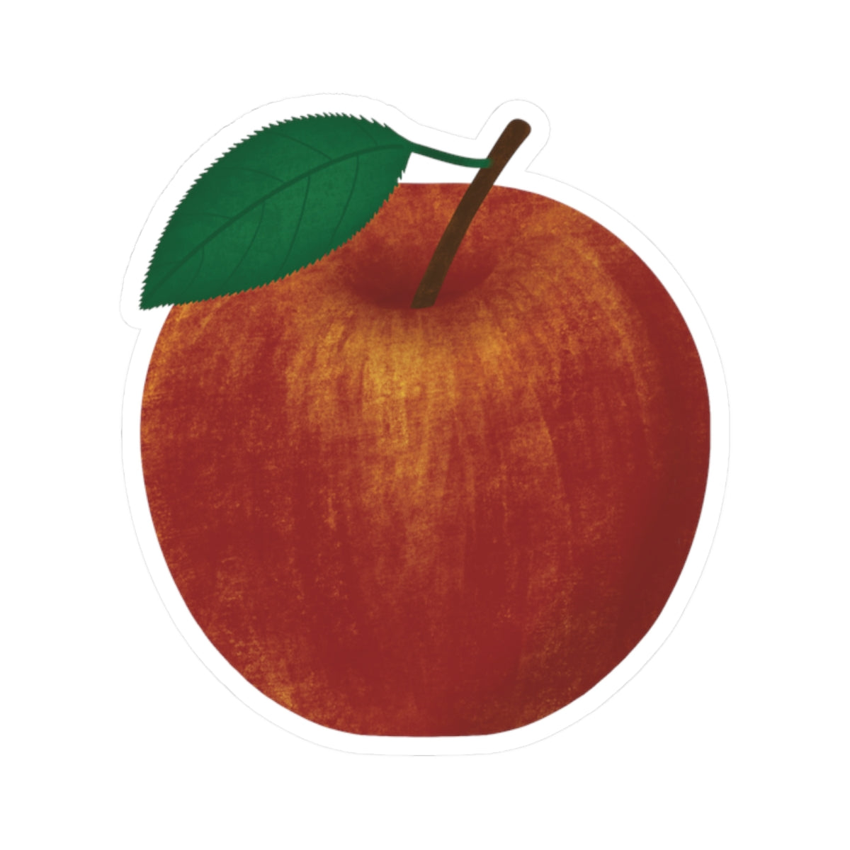 Gala Apple Kiss-Cut Sticker