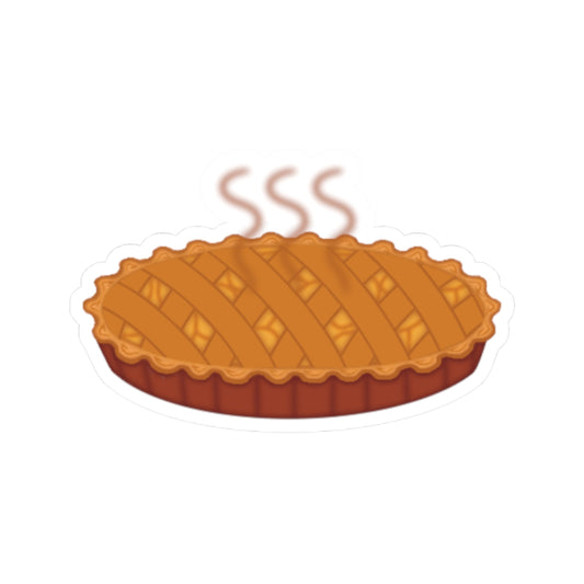Apple Pie Kiss-Cut Sticker