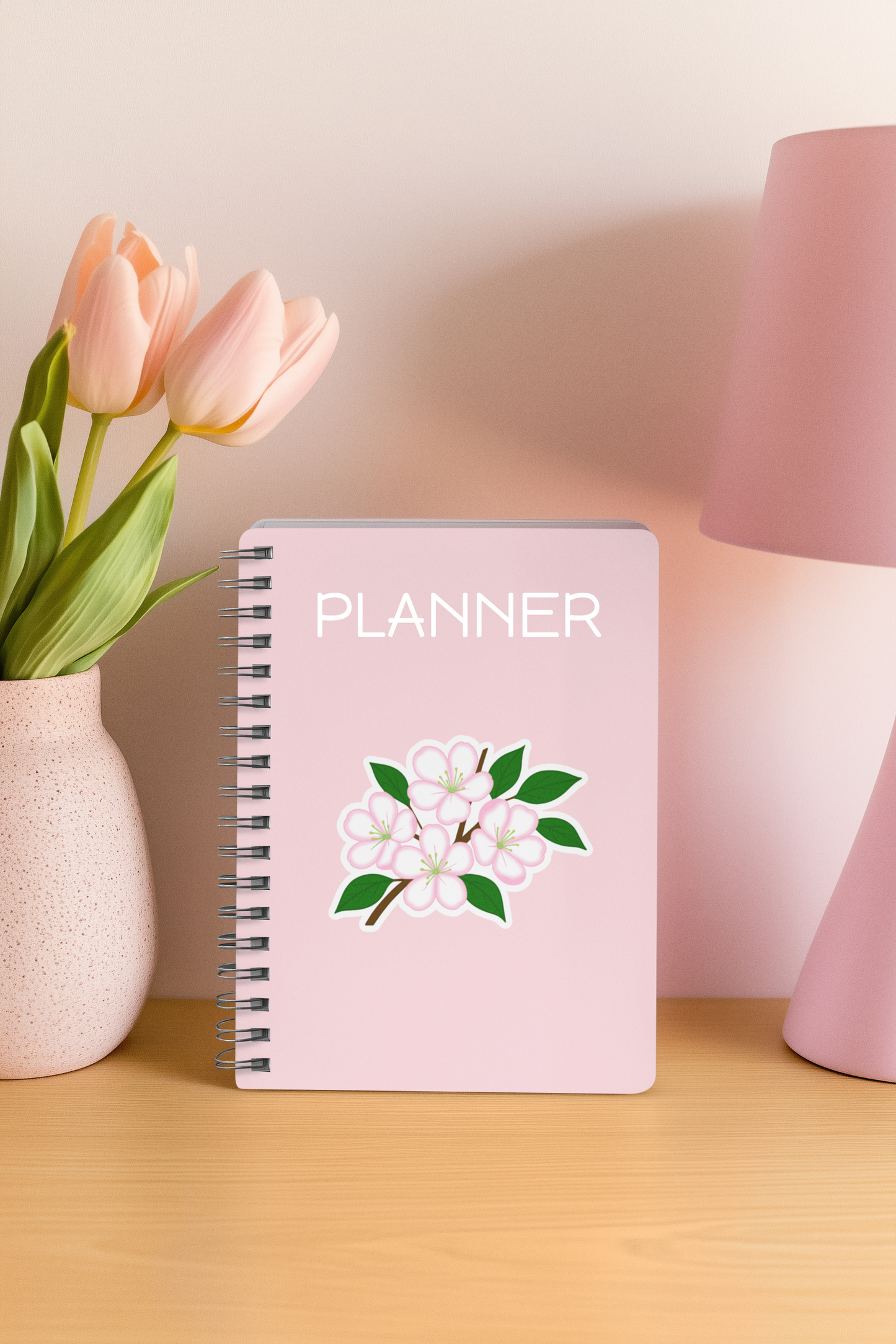 Apple Blooms Kiss-Cut Sticker