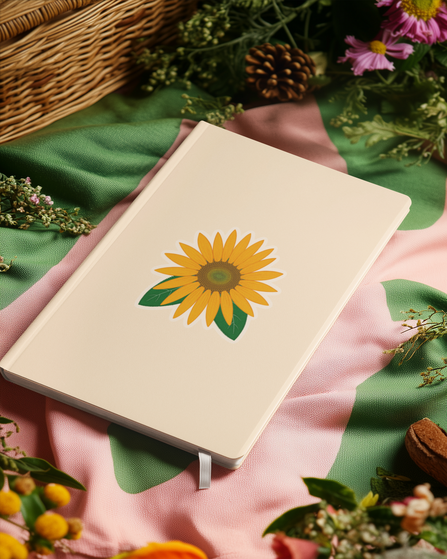 Sunflower Kiss-Cut Sticker