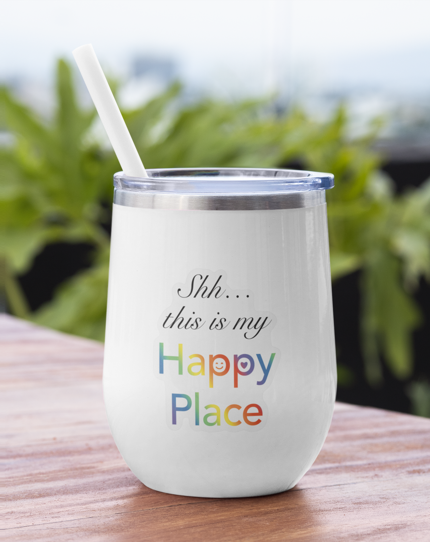 Shh… This is My Happy Place Sticker Sheet, 1pc