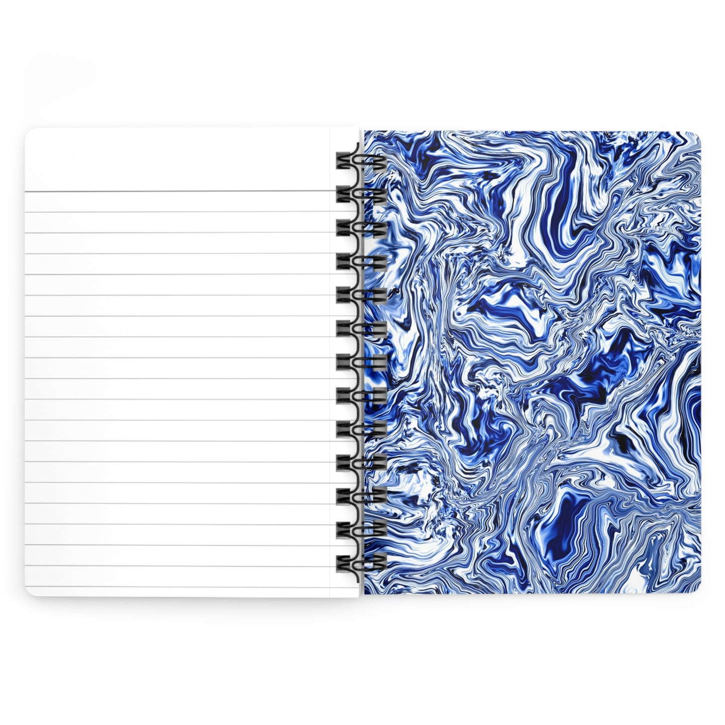 Blue Marble Spiral-Bound Notebook, 5 x 7 Inches