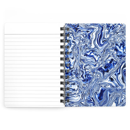 Blue Marble Spiral-Bound Notebook, 5 x 7 Inches