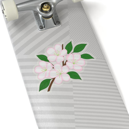 Apple Blooms Kiss-Cut Sticker