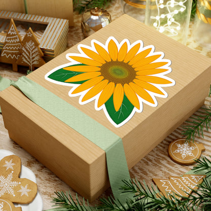 Sunflower Kiss-Cut Sticker