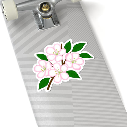 Apple Blooms Kiss-Cut Sticker