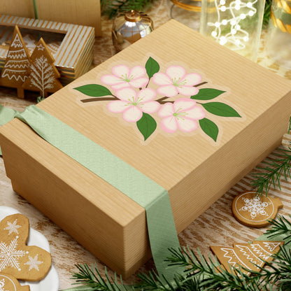 Apple Blooms Kiss-Cut Sticker