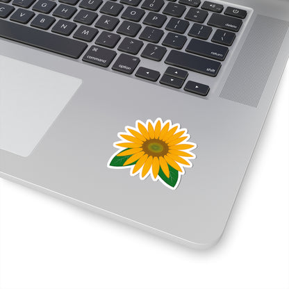 Sunflower Kiss-Cut Sticker