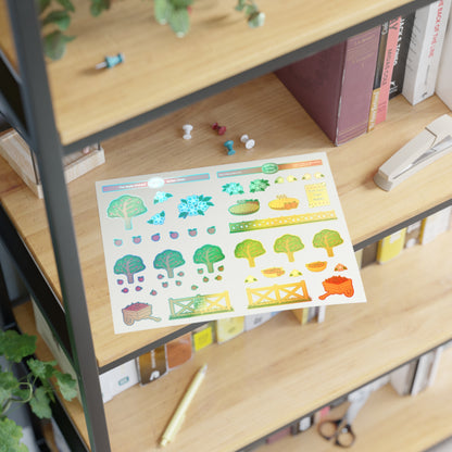 The Apple Orchard Sticker Sheet, 1pc