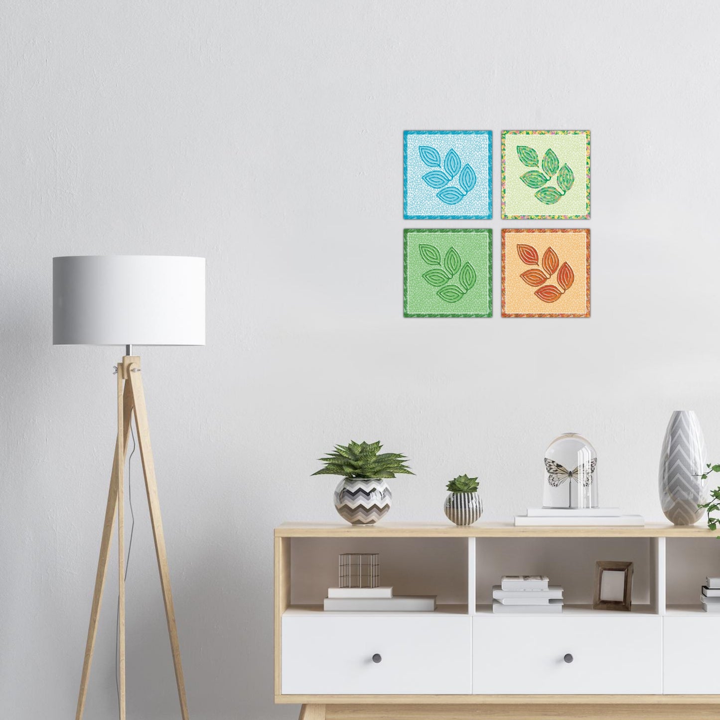 Four Seasons Foliage Gallery-Wrapped Canvas Wall Art