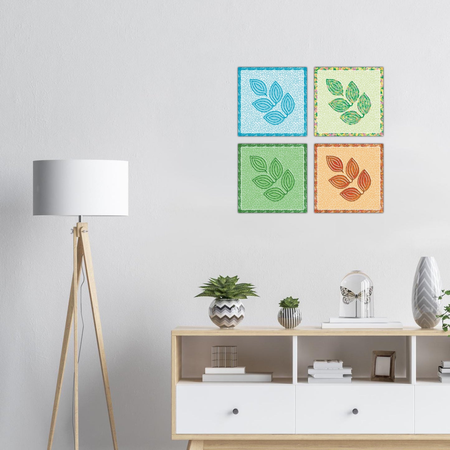 Four Seasons Foliage Gallery-Wrapped Canvas Wall Art
