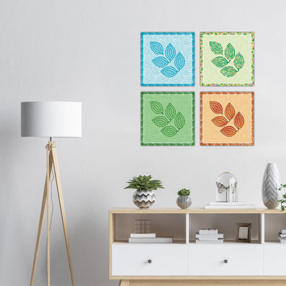 Four Seasons Foliage Gallery-Wrapped Canvas Wall Art