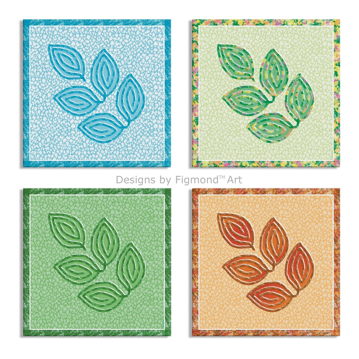 Four Seasons Foliage Gallery-Wrapped Canvas Wall Art
