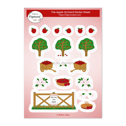 The Apple Orchard Sticker Sheet