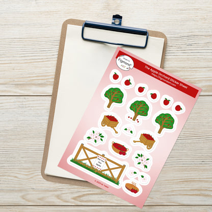 The Apple Orchard Sticker Sheet