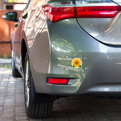 Sunflower Kiss-Cut Sticker