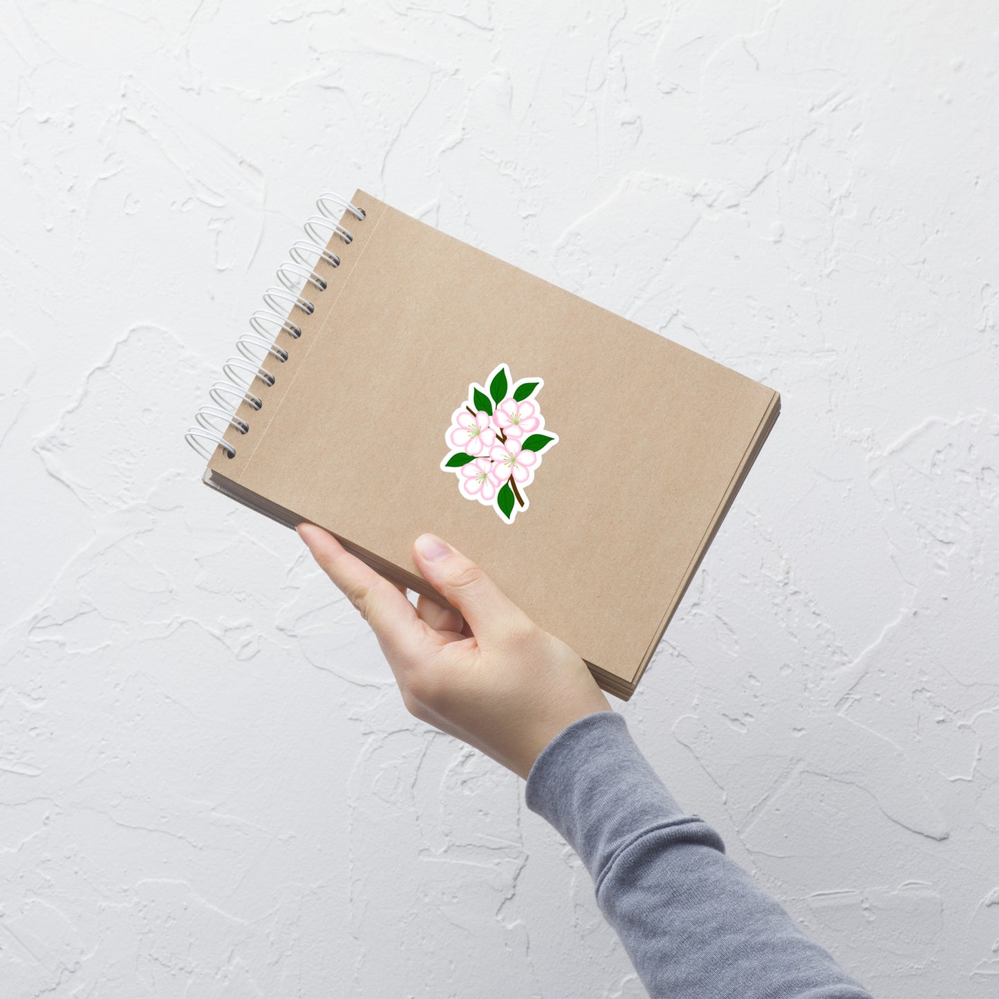Apple Blooms Kiss-Cut Sticker