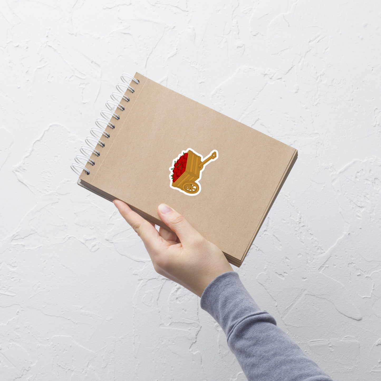 Apple Cart Kiss-Cut Sticker