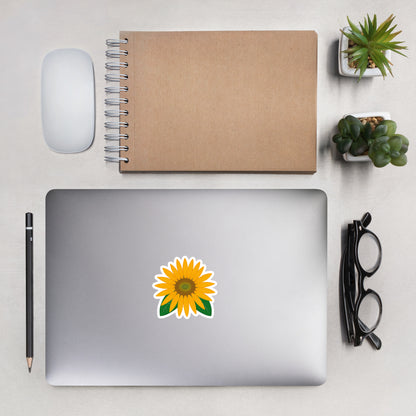 Sunflower Kiss-Cut Sticker