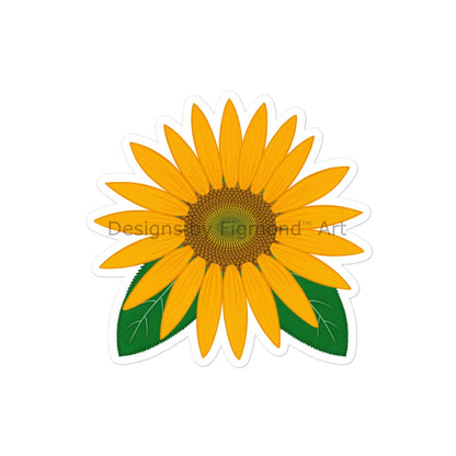 Sunflower Kiss-Cut Sticker