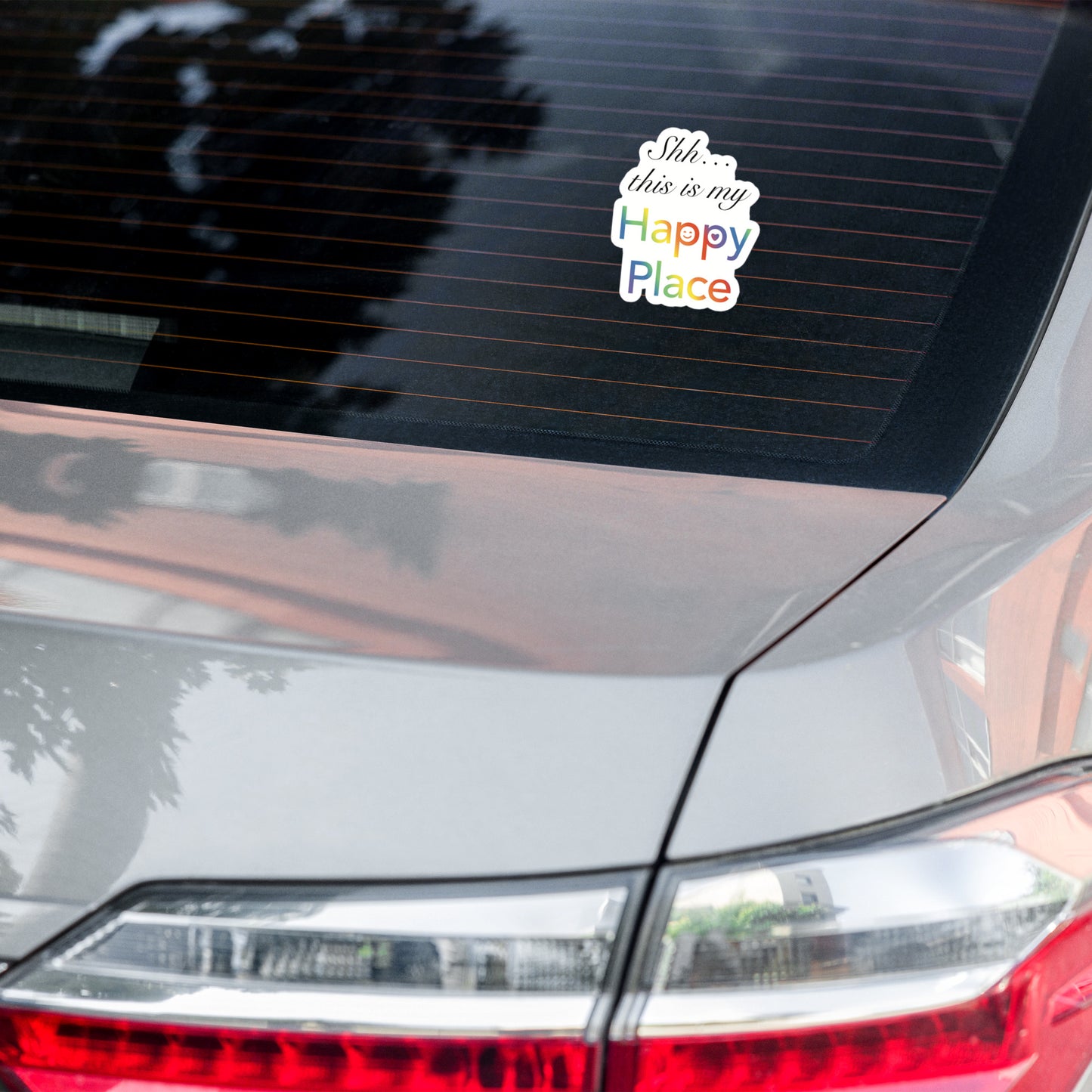 Shh… This Is My Happy Place Kiss-Cut Sticker