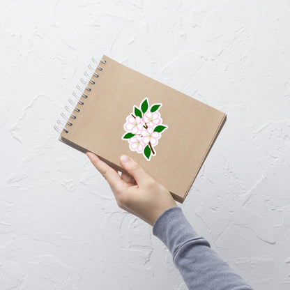Apple Blooms Kiss-Cut Sticker