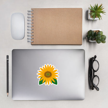 Sunflower Kiss-Cut Sticker