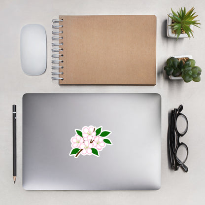 Apple Blooms Kiss-Cut Sticker