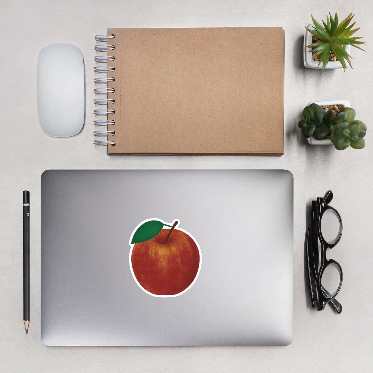 Gala Apple Kiss-Cut Sticker