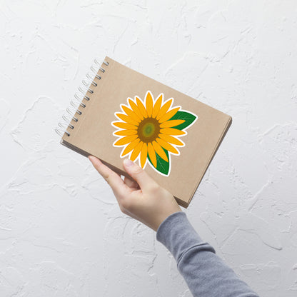 Sunflower Kiss-Cut Sticker
