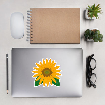 Sunflower Kiss-Cut Sticker
