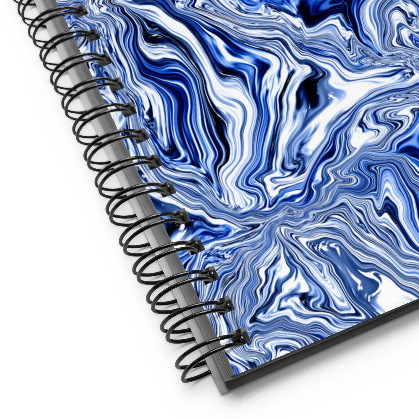 Blue Marble Spiral Notebook, 5.5 x 8.5 Inches, Dotted Pages